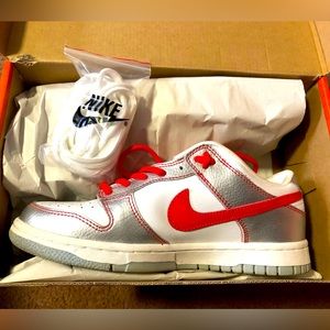 Nike Dunk Low (Sunburst/metallic silver) (2007)